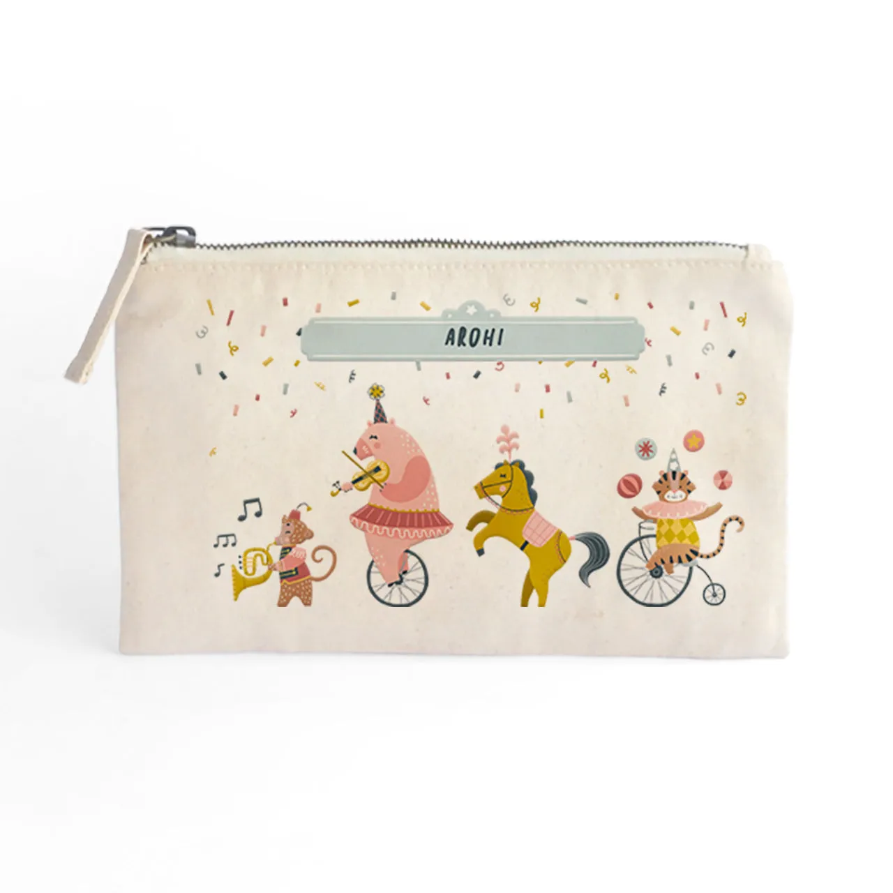 Catch All Pouch - Animal Circus