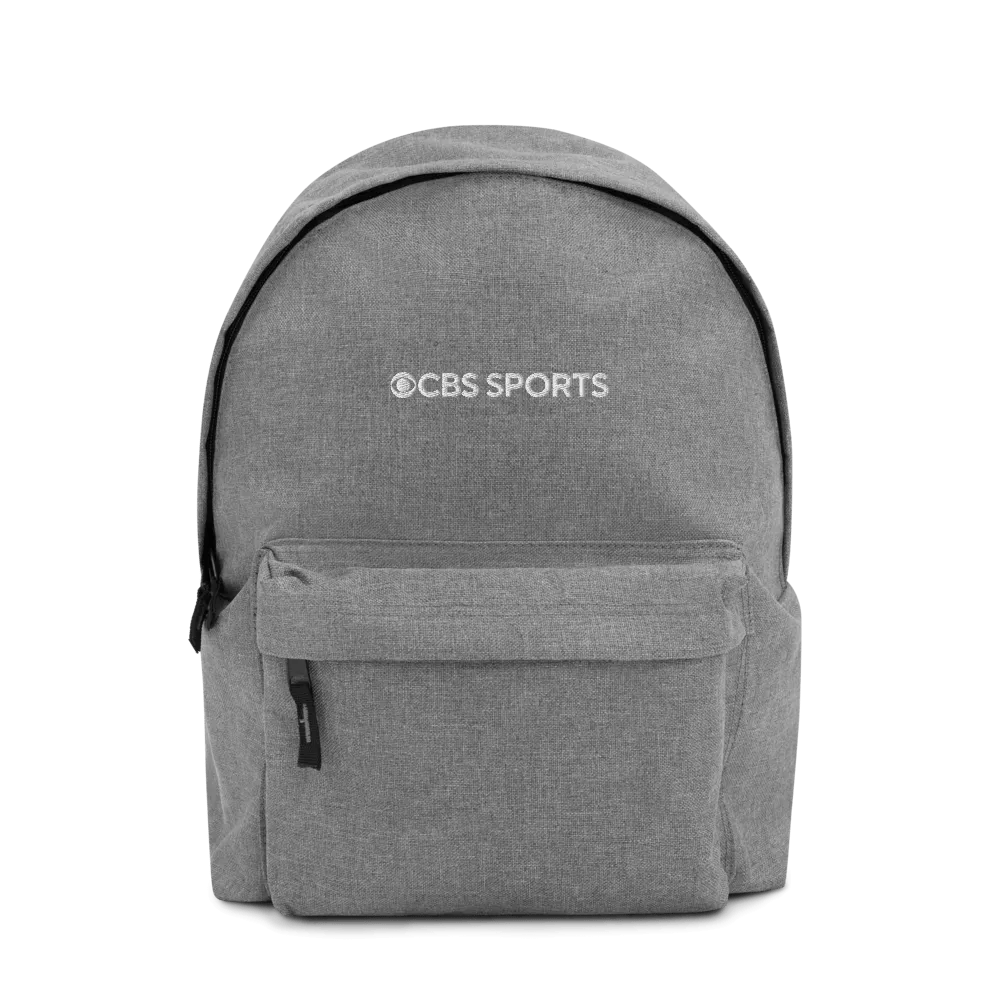 CBS Sports Logo Embroidered Backpack