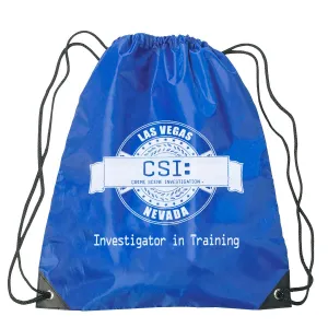 CSI: Crime Scene Investigation Investigator in Training Drawstring Bag