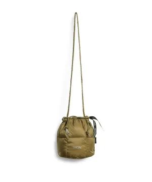 Draw String Down Bag Small | Beige