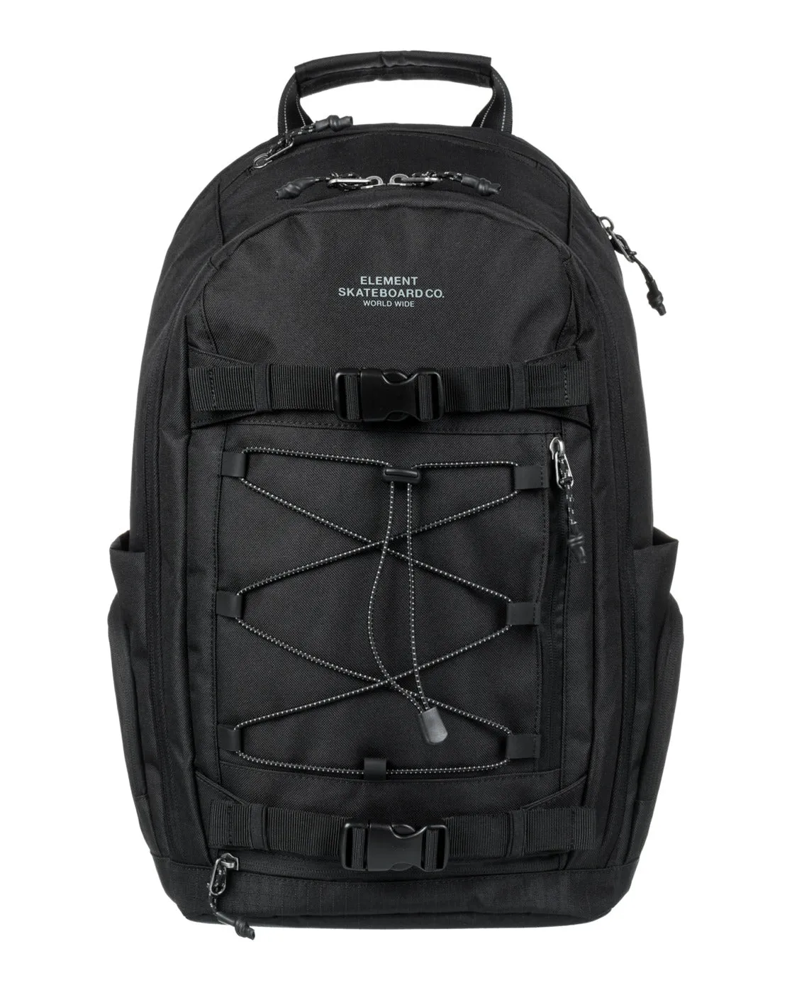 Element Men's Scheme Large Hybrid Skate Backpack Flint Black ELYBP00148-FBK