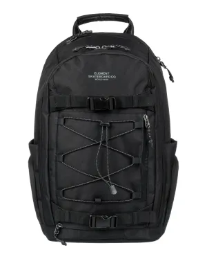 Element Men's Scheme Large Hybrid Skate Backpack Flint Black ELYBP00148-FBK