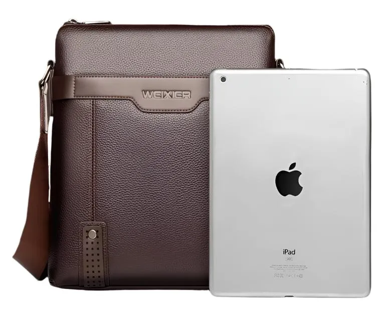 Fashion PU Leather Men Messenger Bags