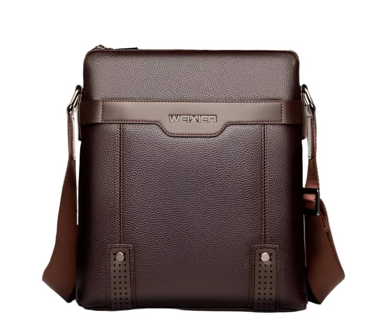Fashion PU Leather Men Messenger Bags