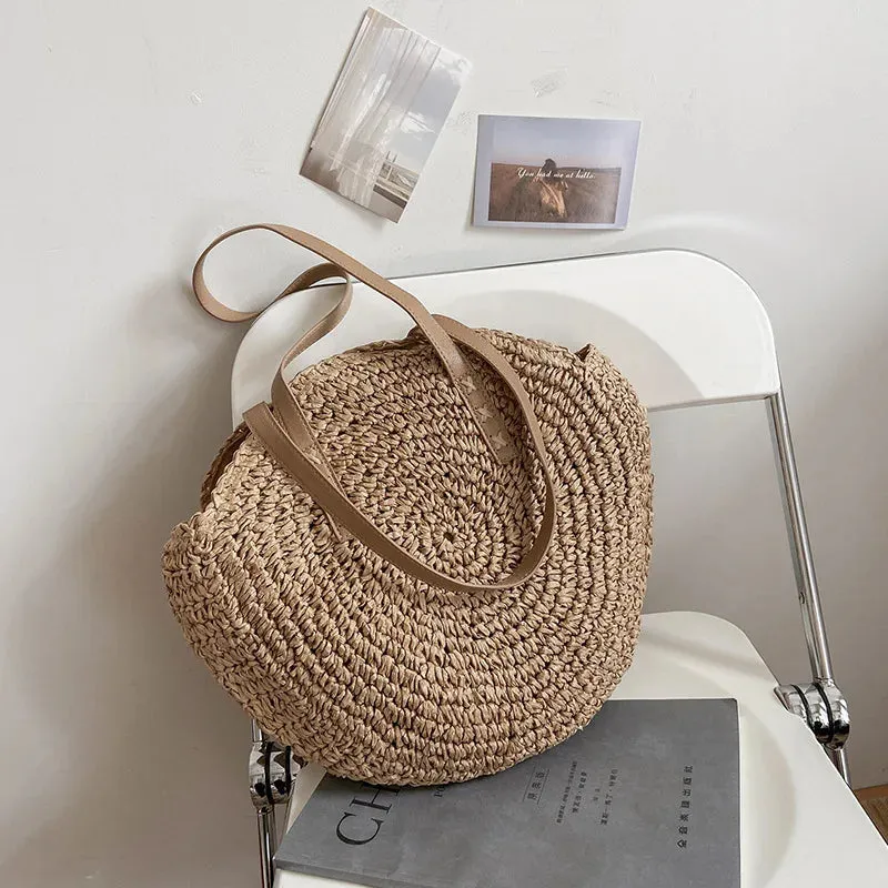 Natalia | Multi-functional Straw Crossbody Bag