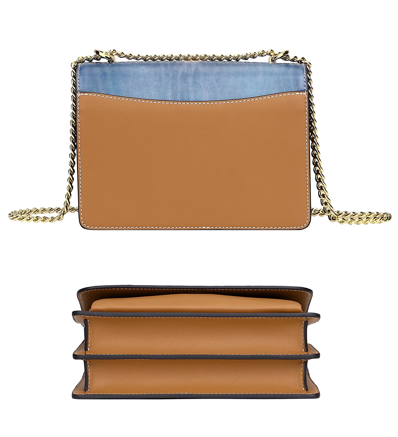 PIJUSHI Leather Crossbody Women Hand Painted Purses