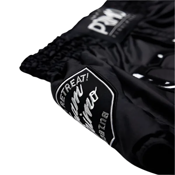 Primo Muay Thai Shorts Super Nylon Black Panther II