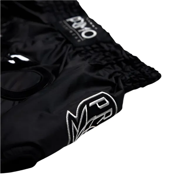 Primo Muay Thai Shorts Super Nylon Black Panther II
