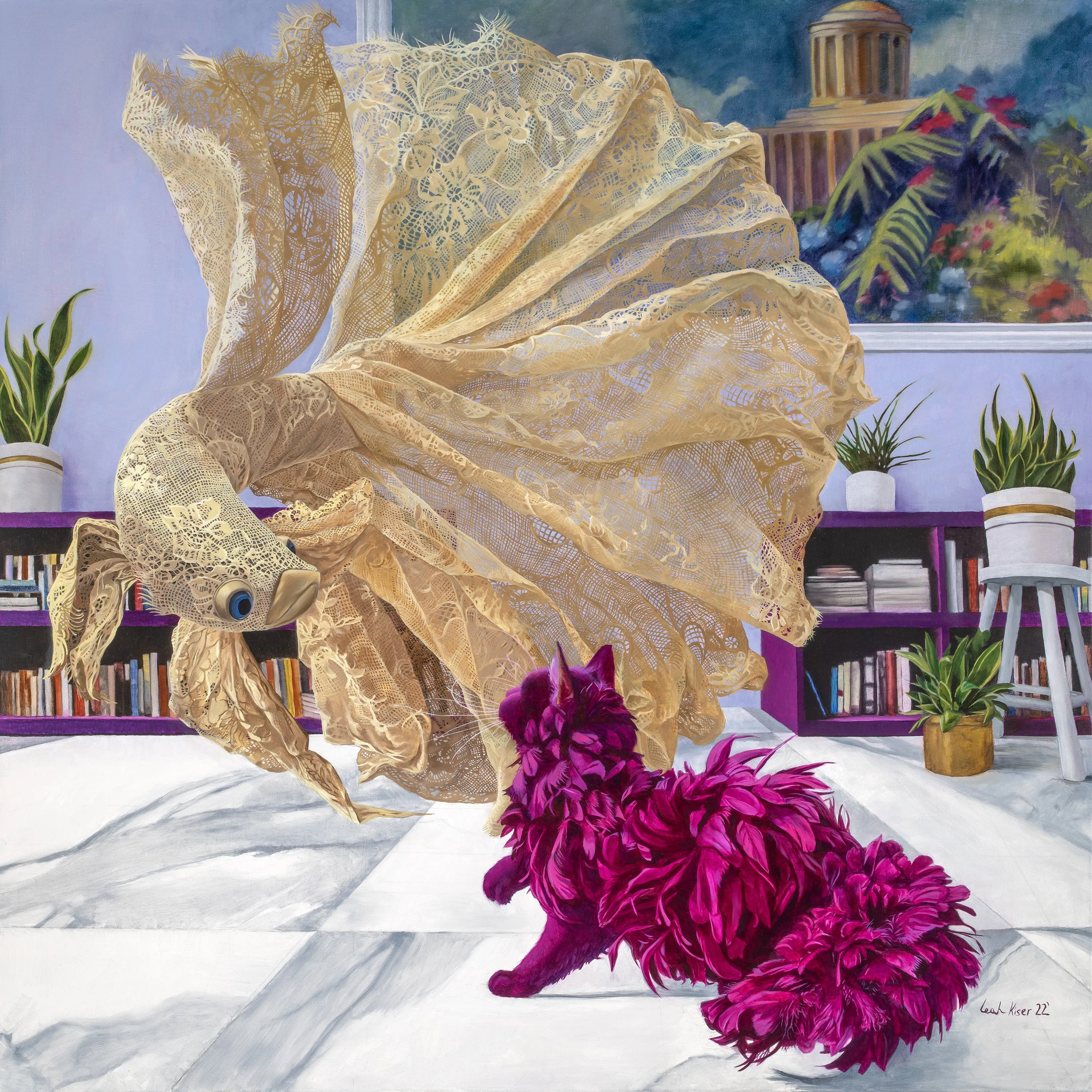 "Fancy Meeting You Here" Large Archival Print