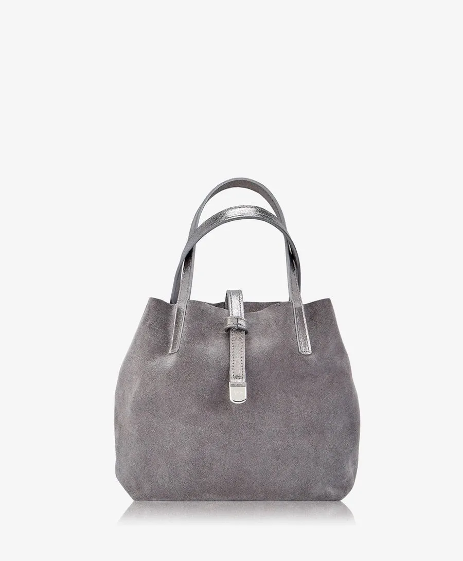 Reversible Mini Metallic Tote