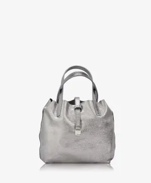 Reversible Mini Metallic Tote