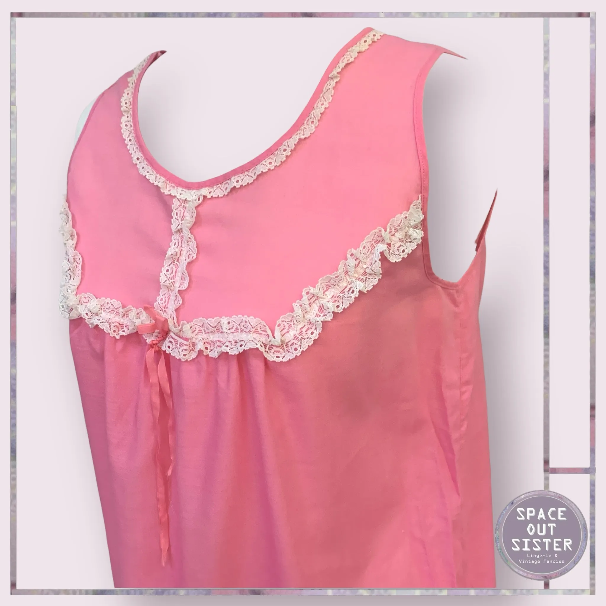Vintage Candy Pink Nightdress