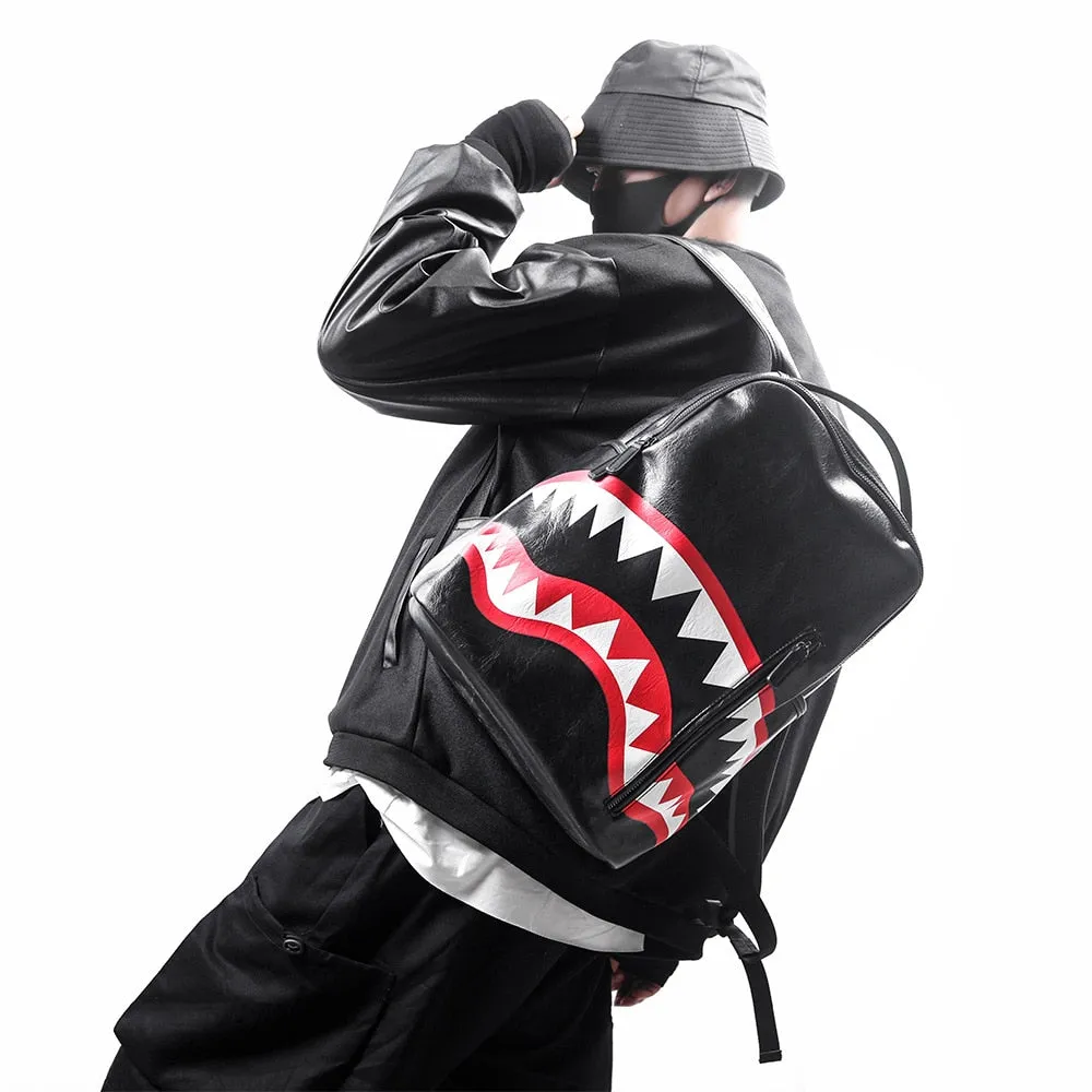 Zaino unisex backpack shark