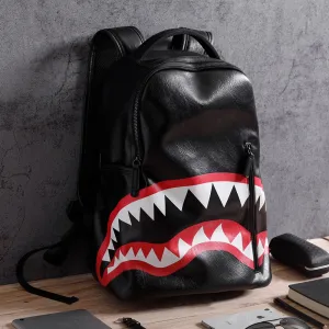 Zaino unisex backpack shark